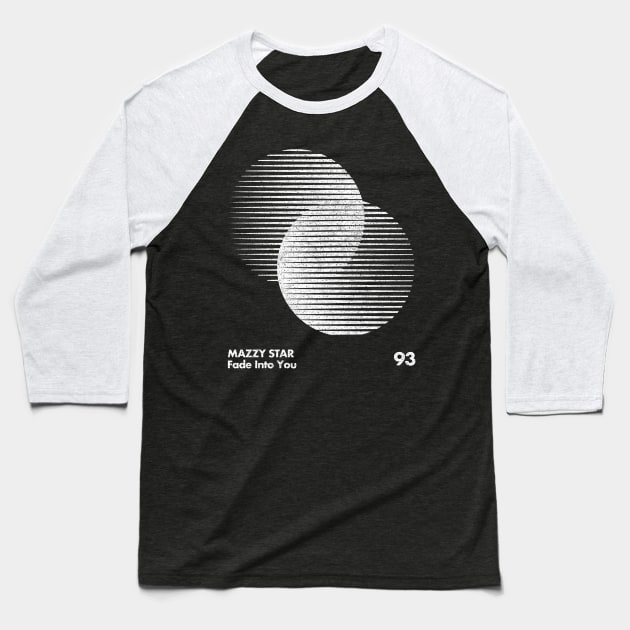 Mazzy Star / Minimal Graphic Design Baseball T-Shirt by saudade